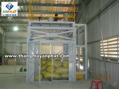 Lắp đặt thang máy chở hàng 2000kg cho nhà máy tại Thanh Oai, Hà Nội.
