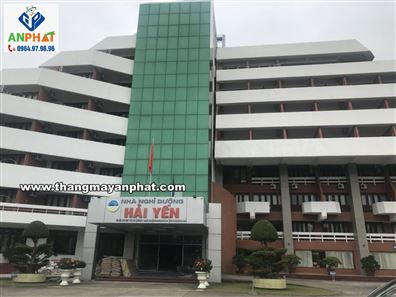 Lắp đặt thang hàng 150kg/2Stop cho Nhà khách Hải Yến,Đồ Sơn,Hải Phòng