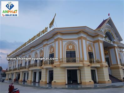 Lắp đặt thang 700kg cho Nhà hàng Thiên Phú Phát, Bố Trạch, Quảng Bình
