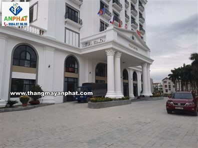 Lắp thang tải thực phẩm cho khách sạn Tulip, Thành phố Ninh Bình